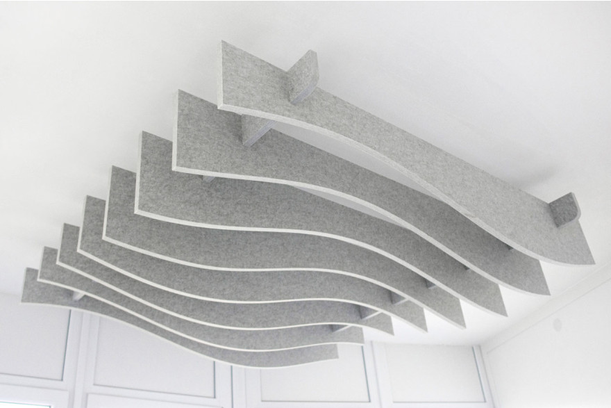 SONATECH pure Deckenelement Sinusbaffel