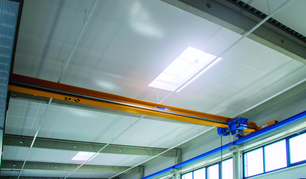 SONATECH QuietLine Industrie Rasterdecke